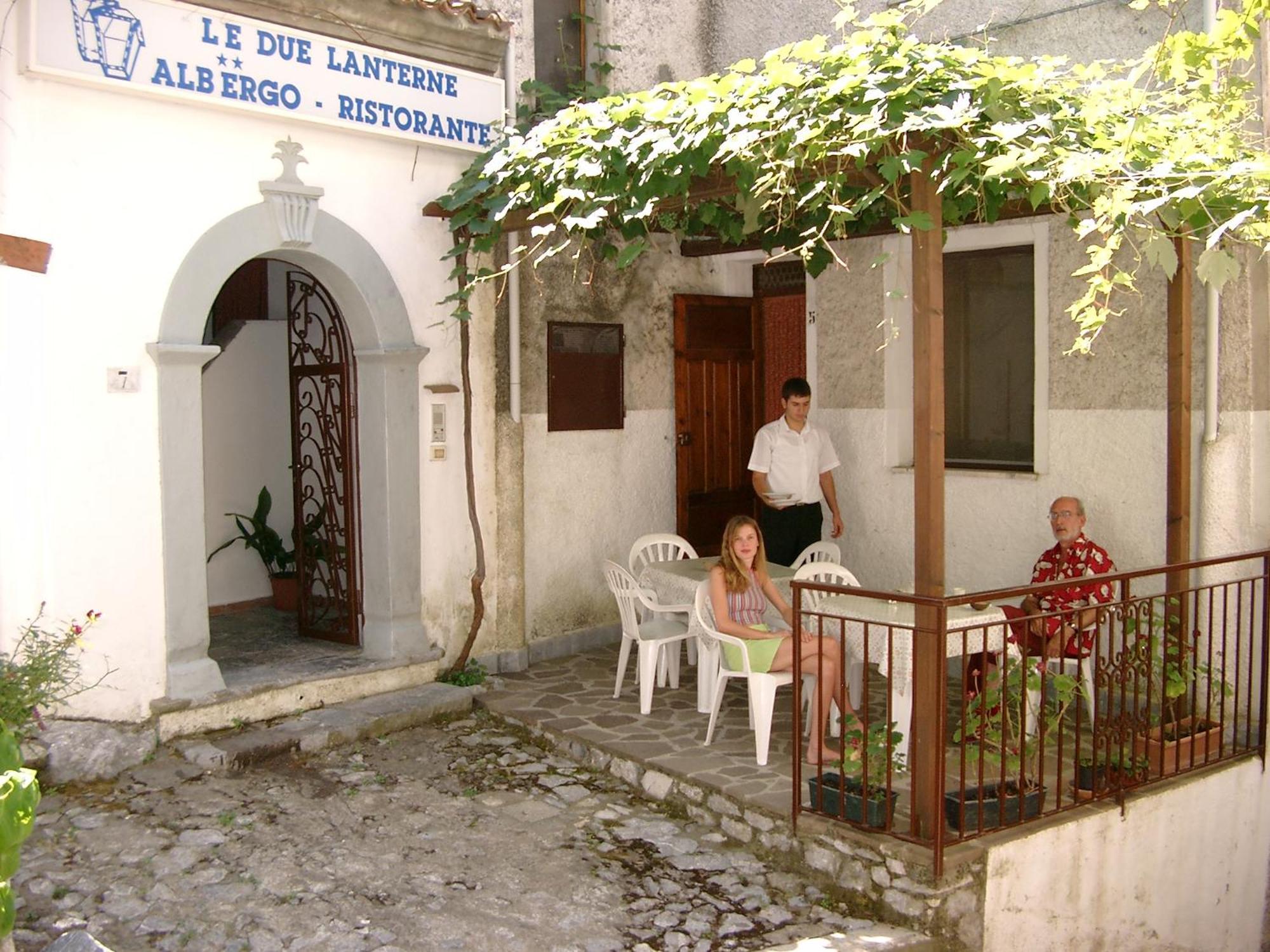 Hotel Le Due Lanterne Aieta Exterior foto